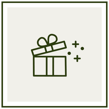 Postcard with a Gift Wrap.