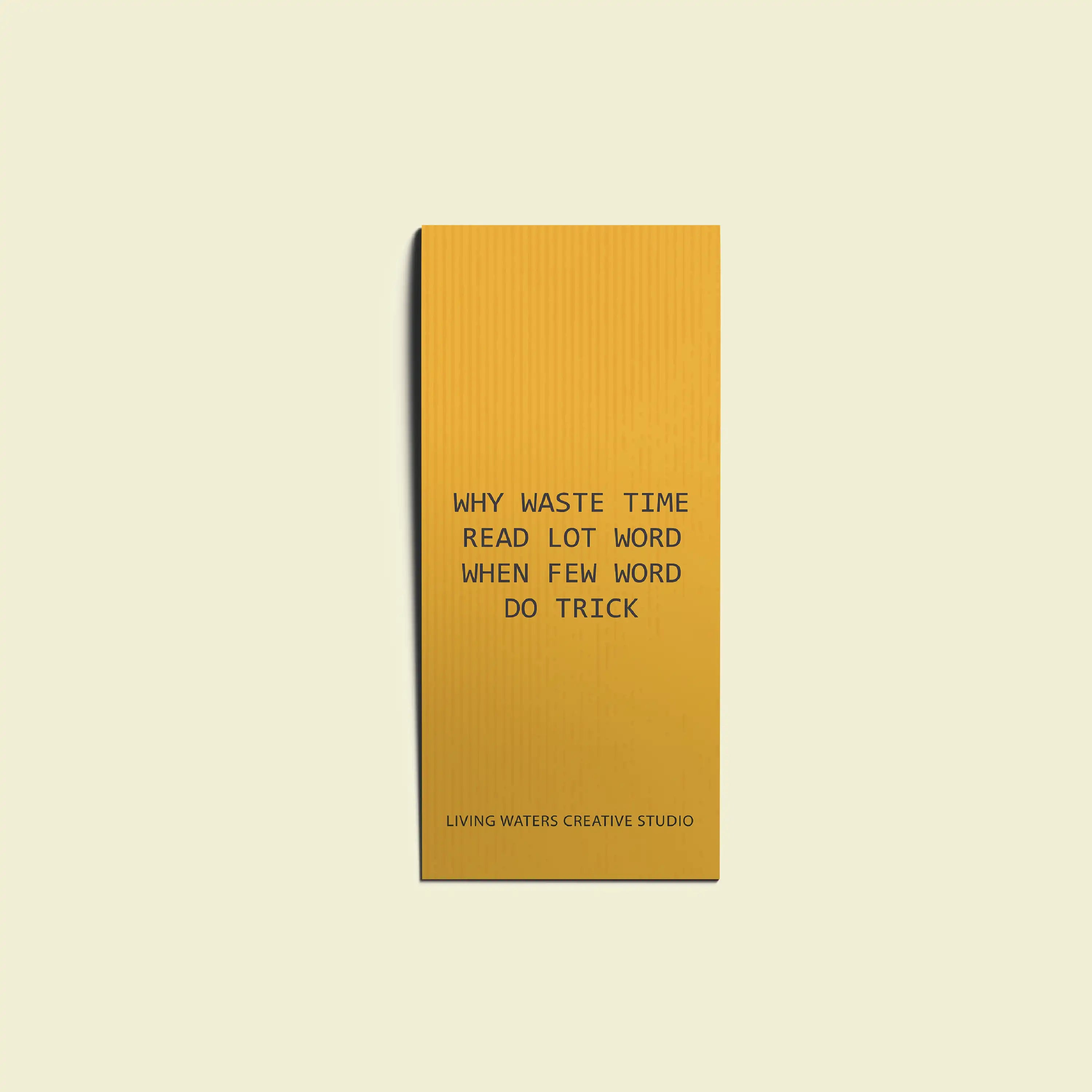 The Lot Word Bookmark