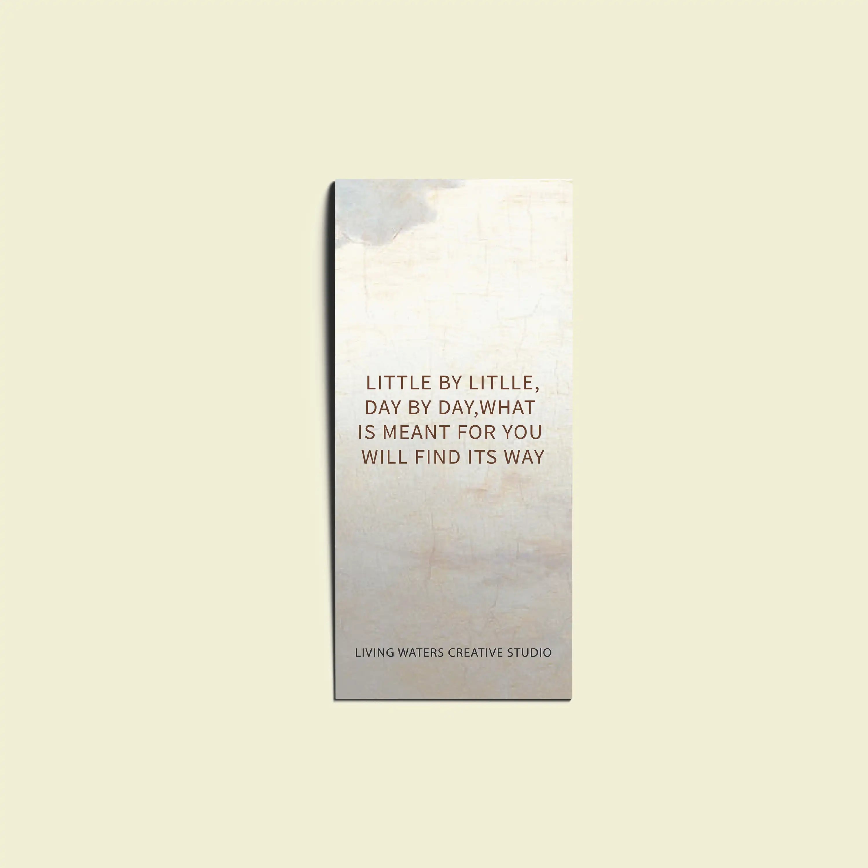 The Day By Day Bookmark
