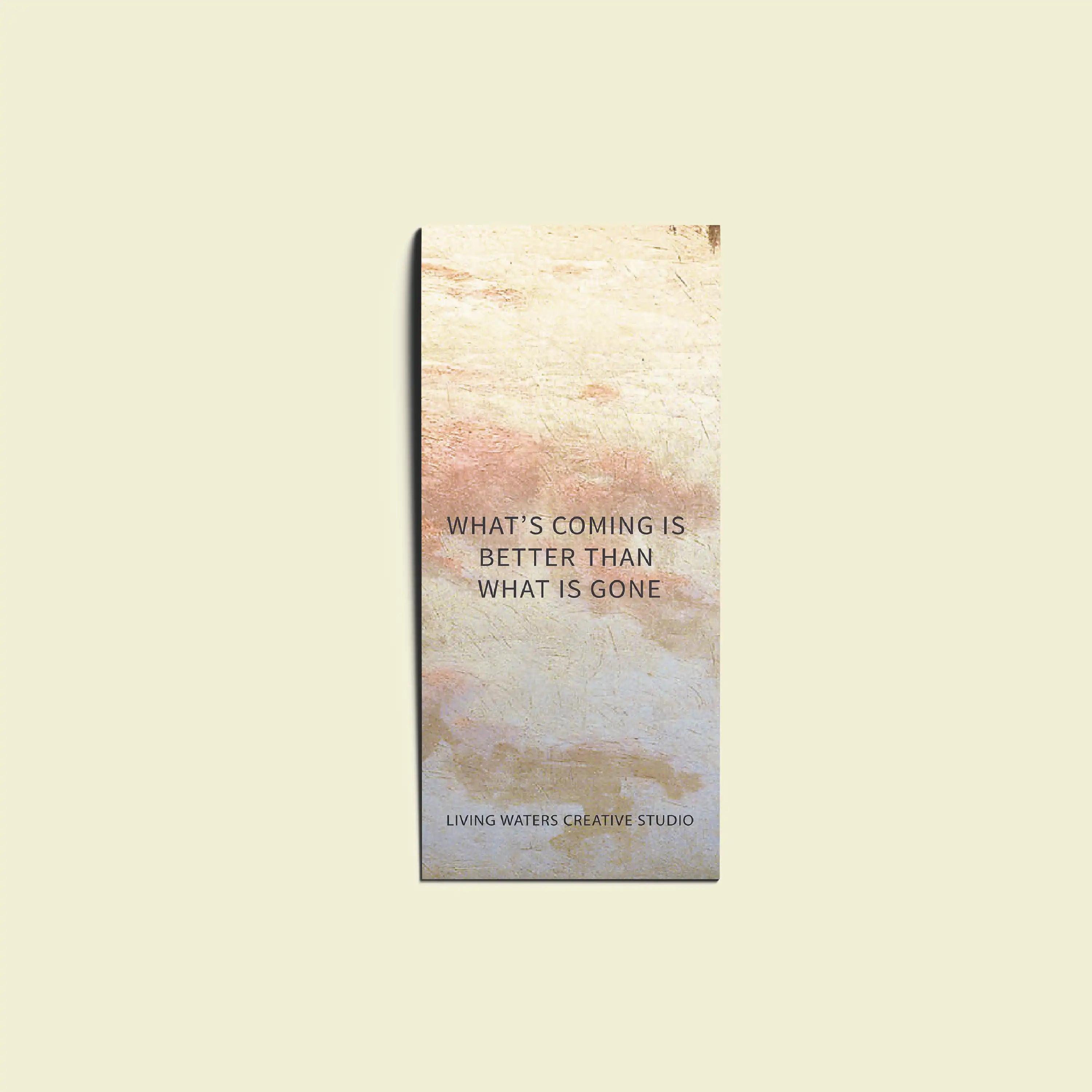 The What's Coming Bookmark