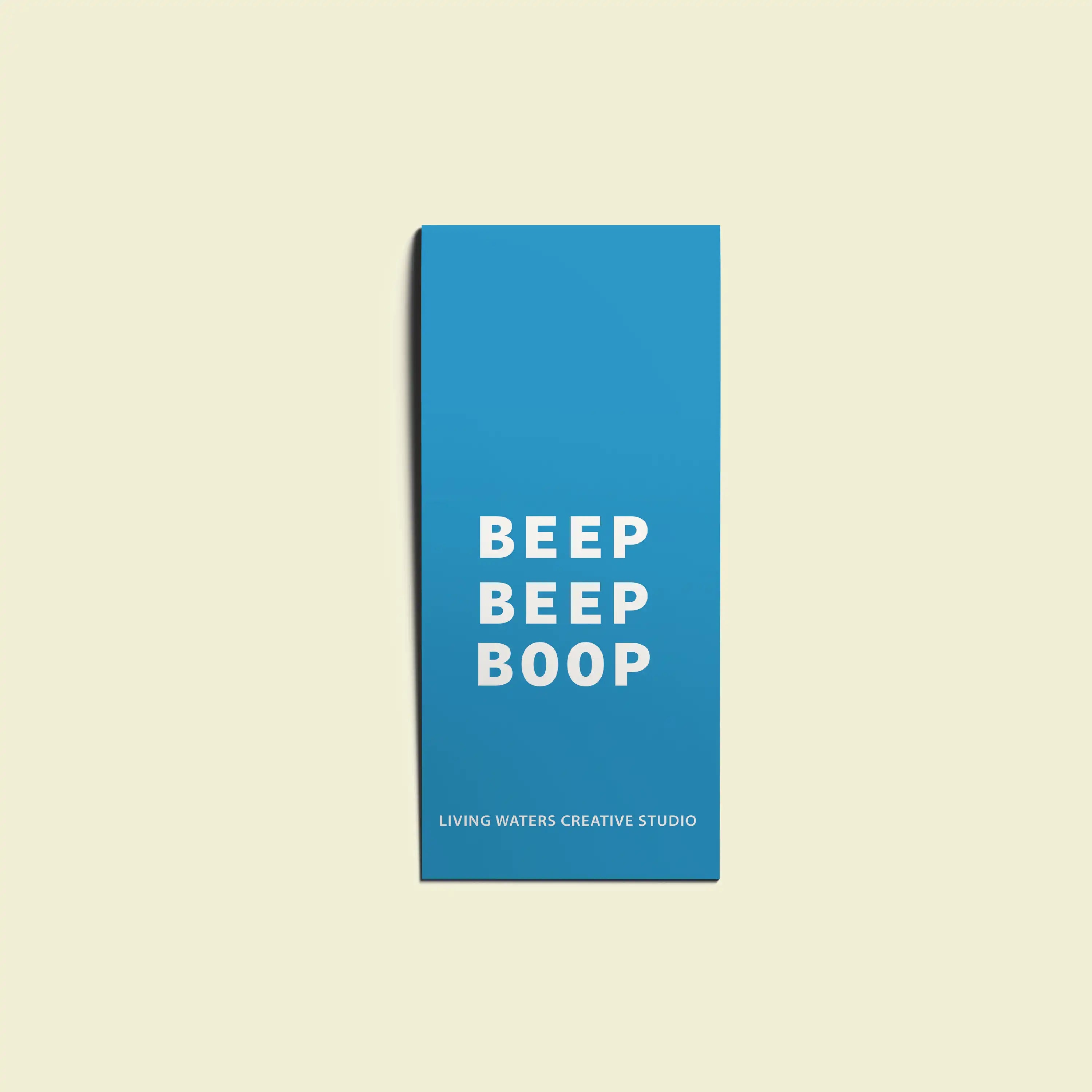 The Beep Beep Boop Bookmark