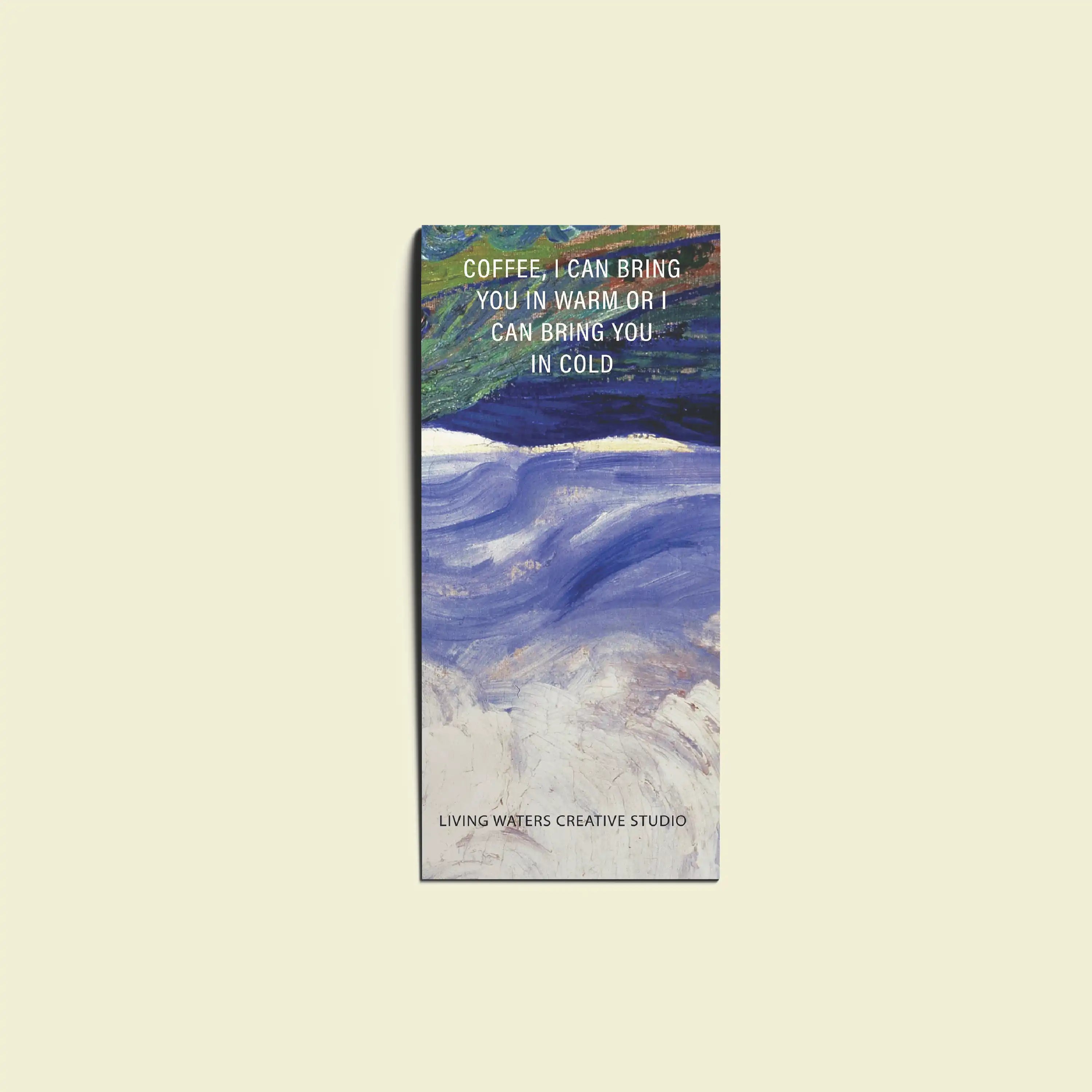 The Baby Cooing Bookmark