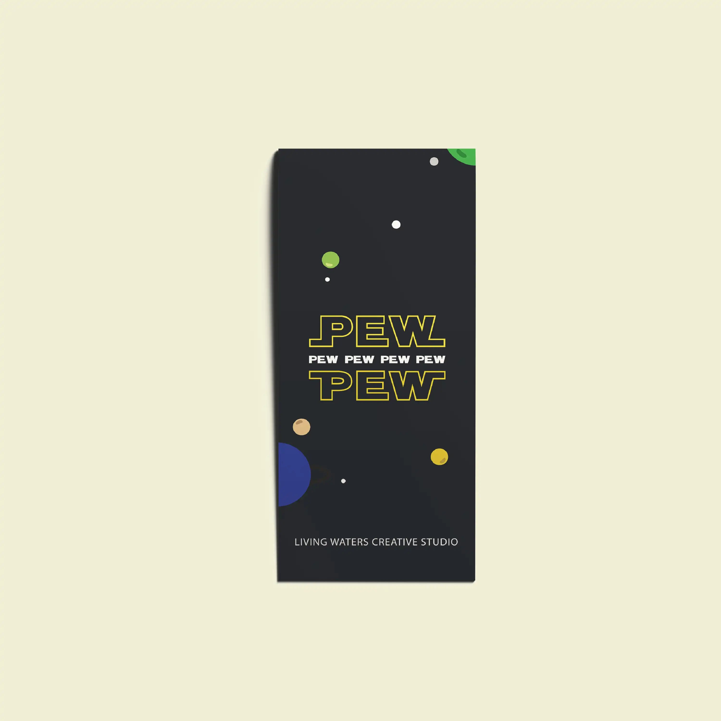The Pew Pew Bookmark