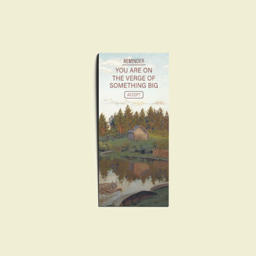 On The Verge Bookmark