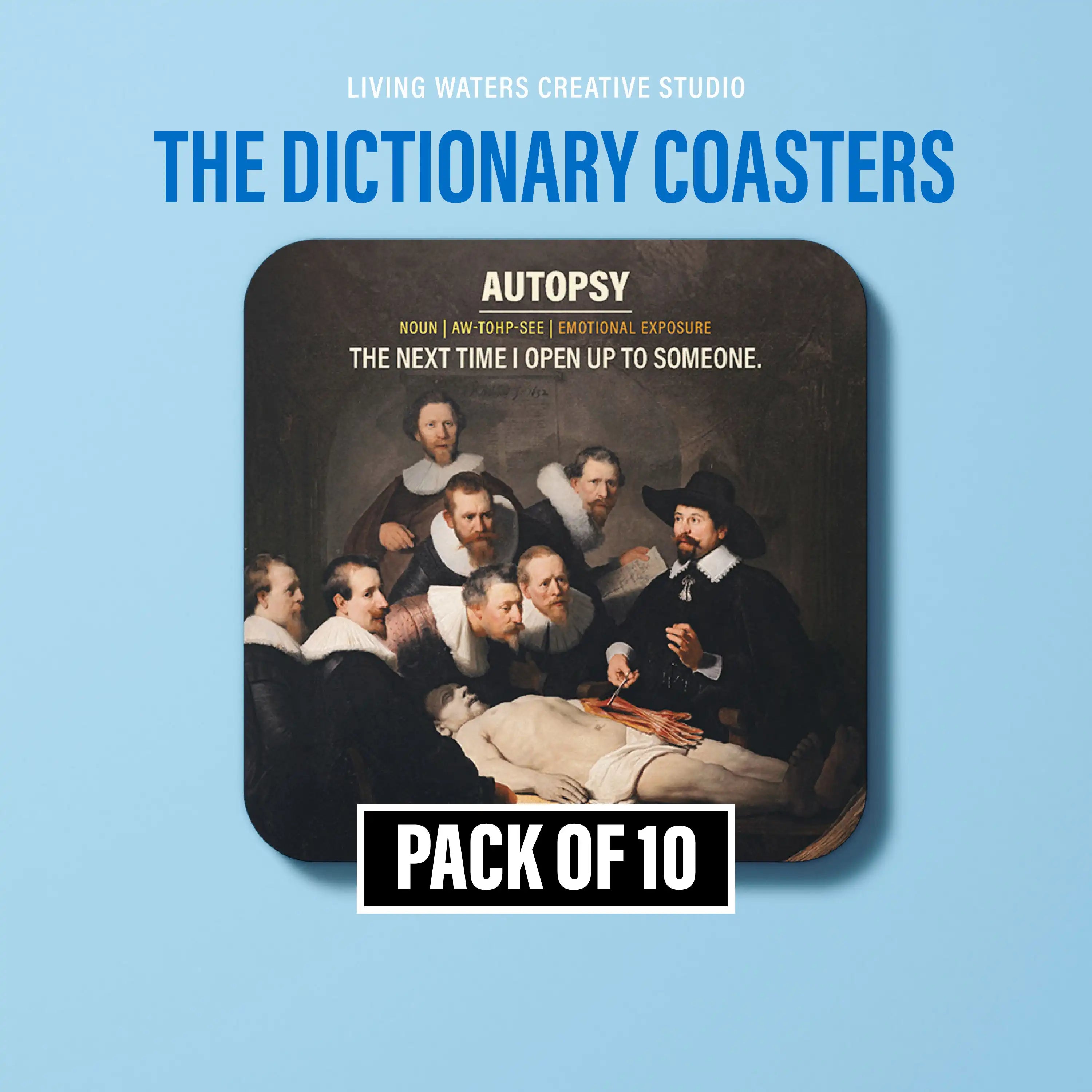 The Dictionary Coasters Pack