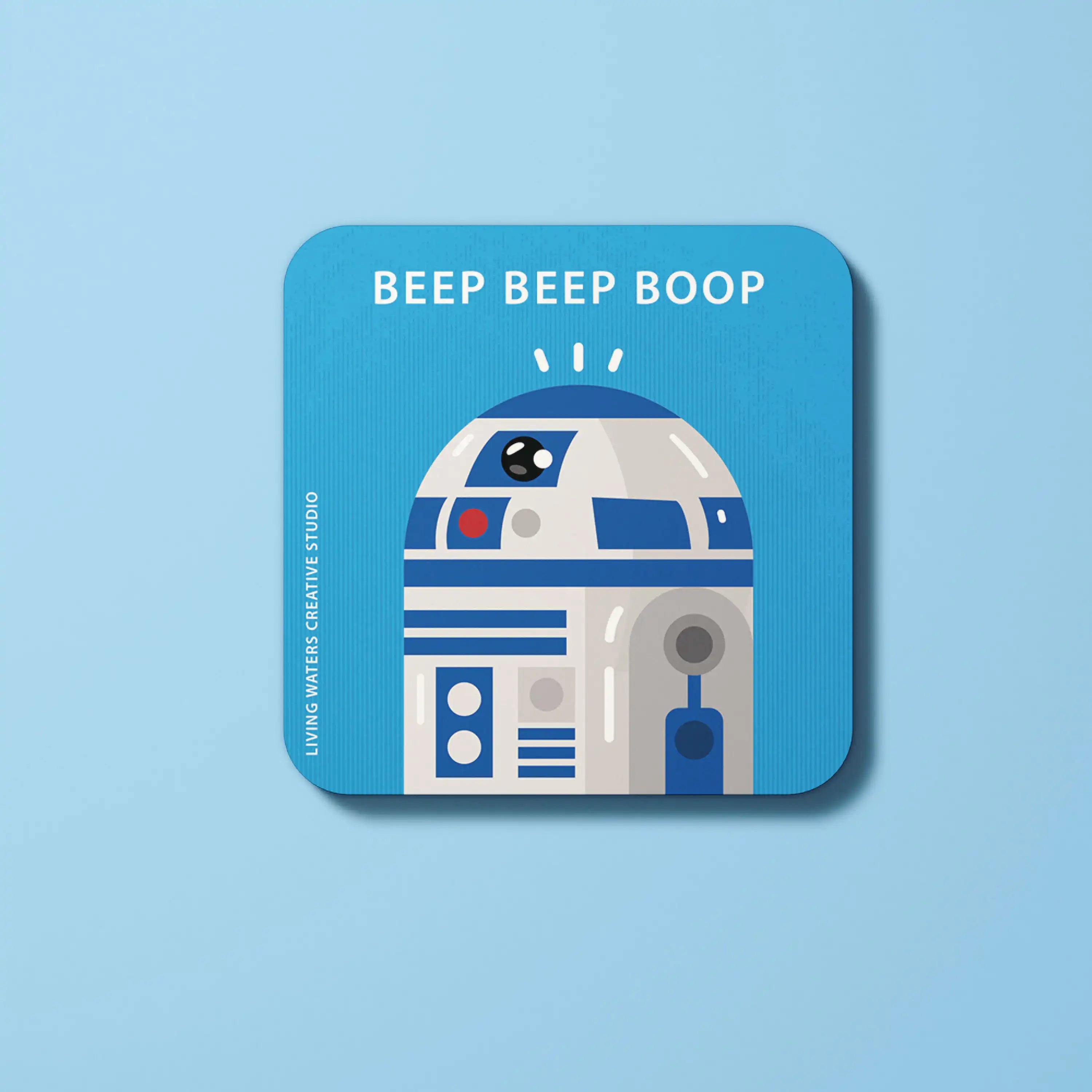 Beep Beep Boop Coaster