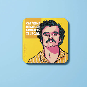 Caffeine And Crack Coaster