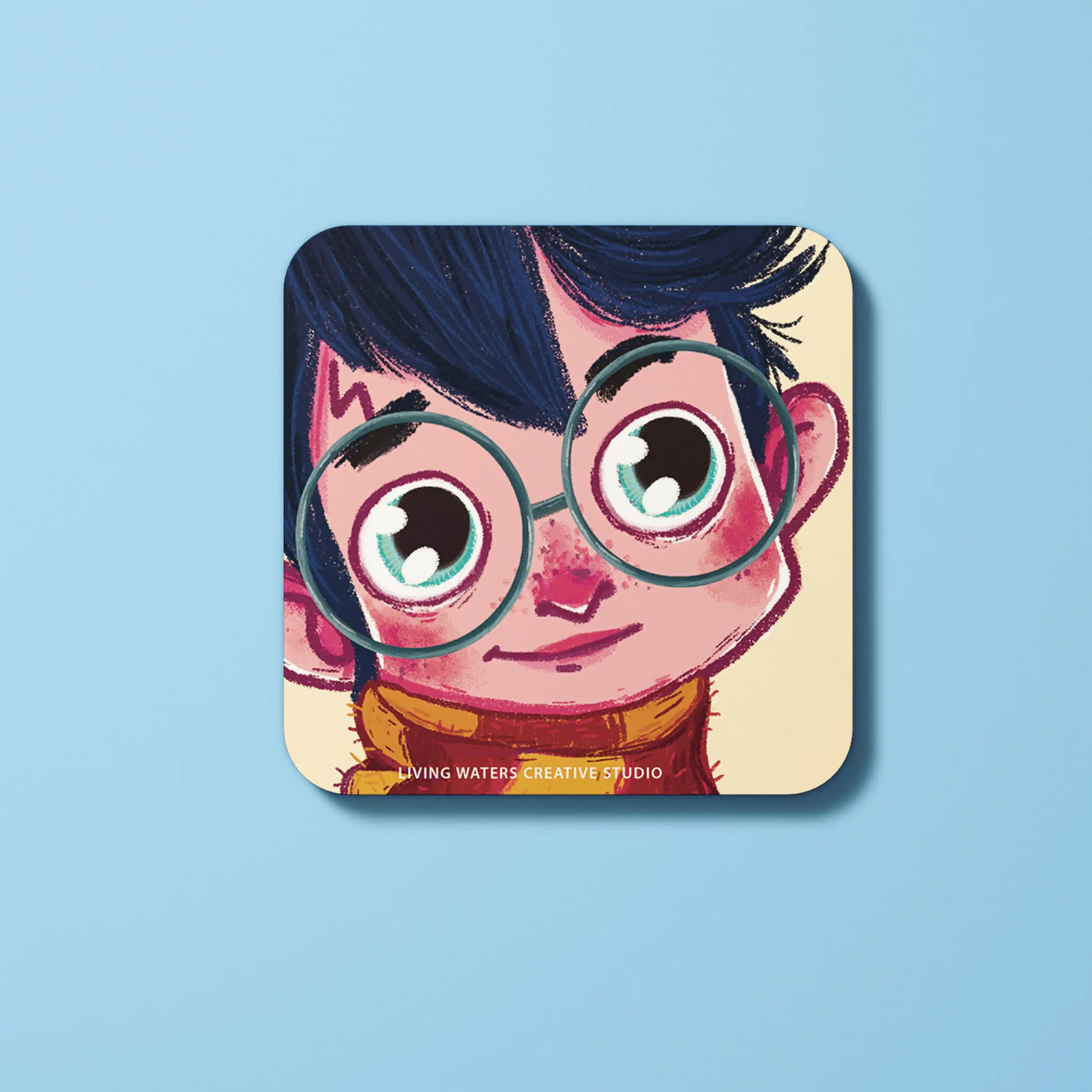 The Scar Boy Coaster