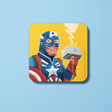 The Shield Man Coaster