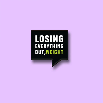 The Losing Everything Pin