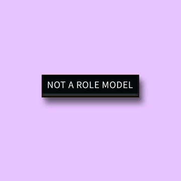 The Not A Role Model Pin