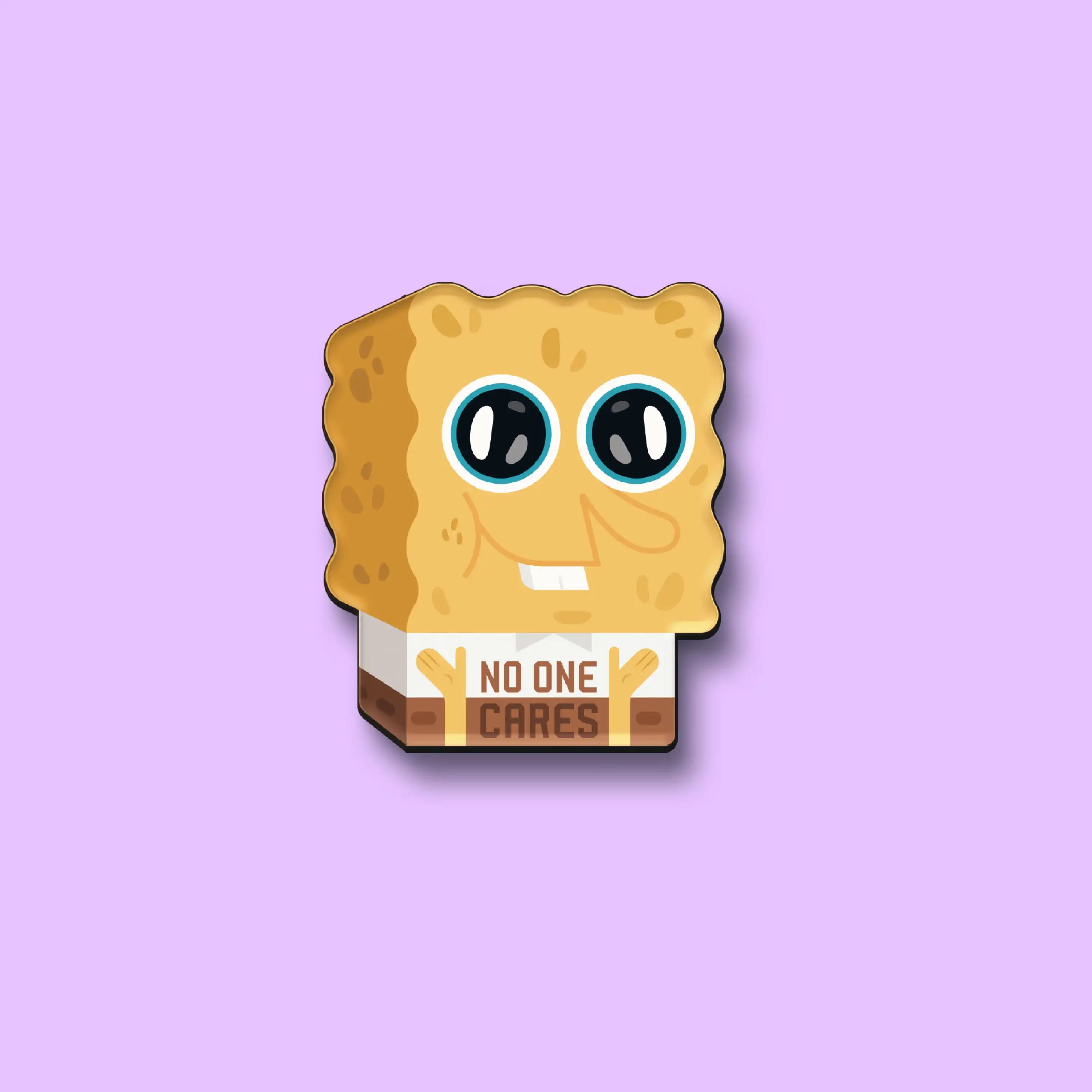 The No One Cares Pin