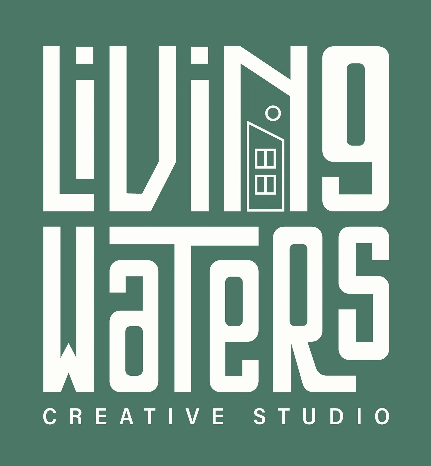 Living Waters Creative Studio logo also known as Living Waters