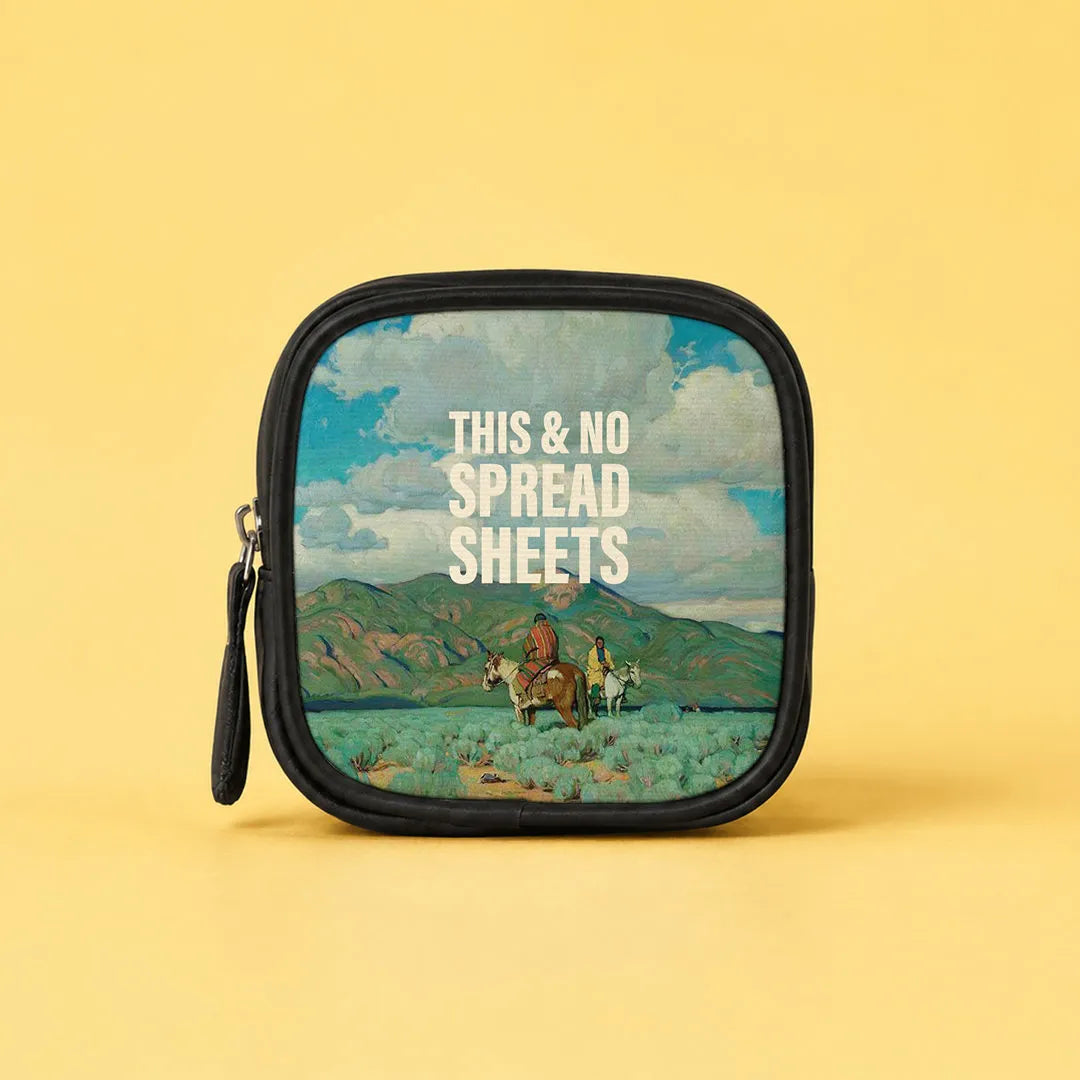 The Spread Sheet Pouch