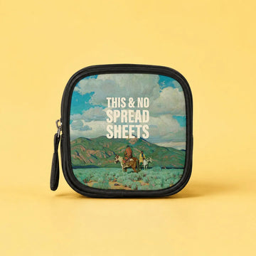 The Spread Sheet Pouch