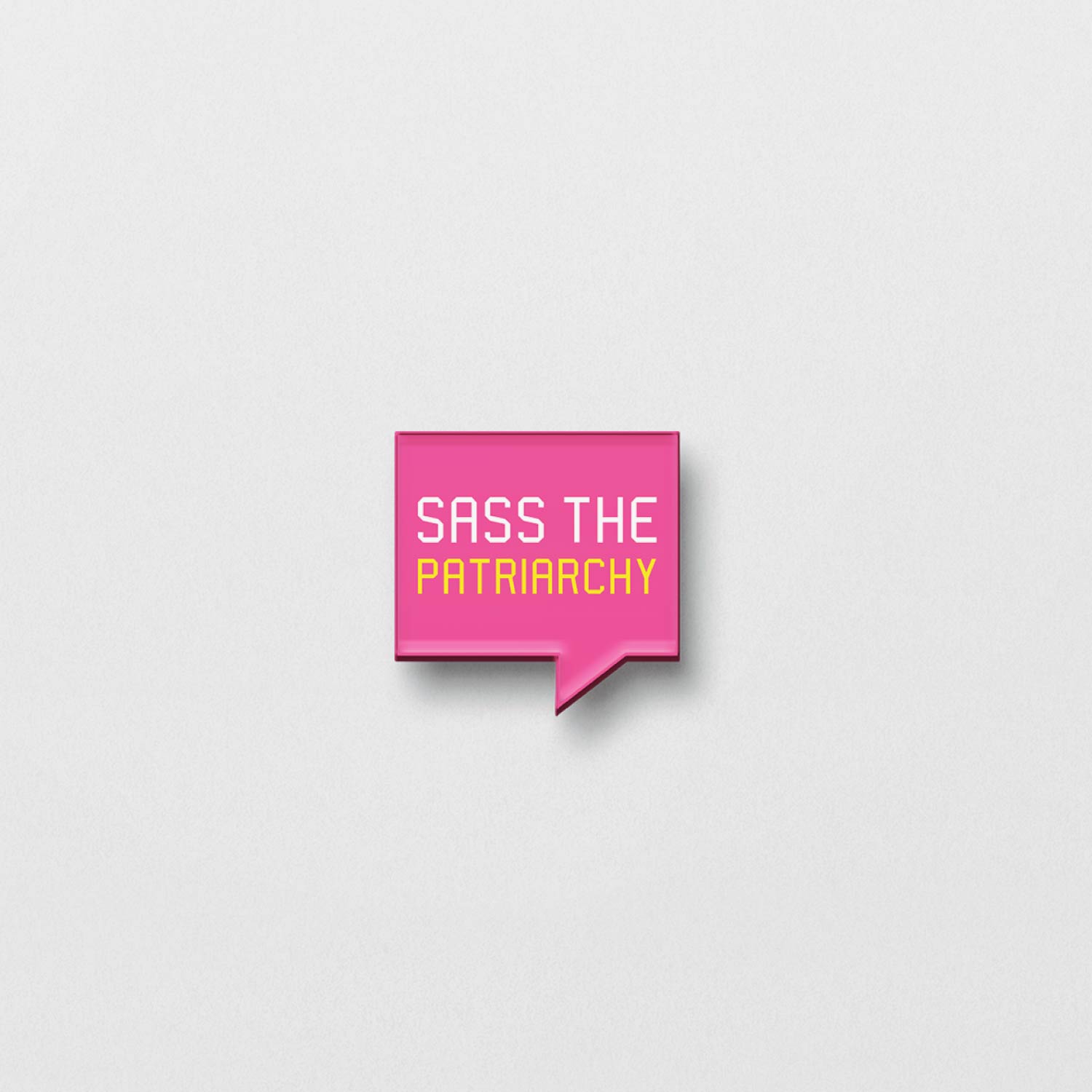 Text Wood Pins