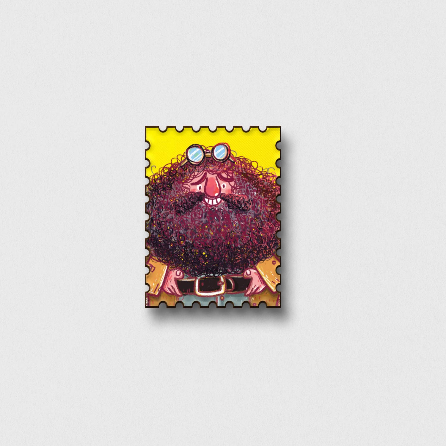 Art Wood Pins