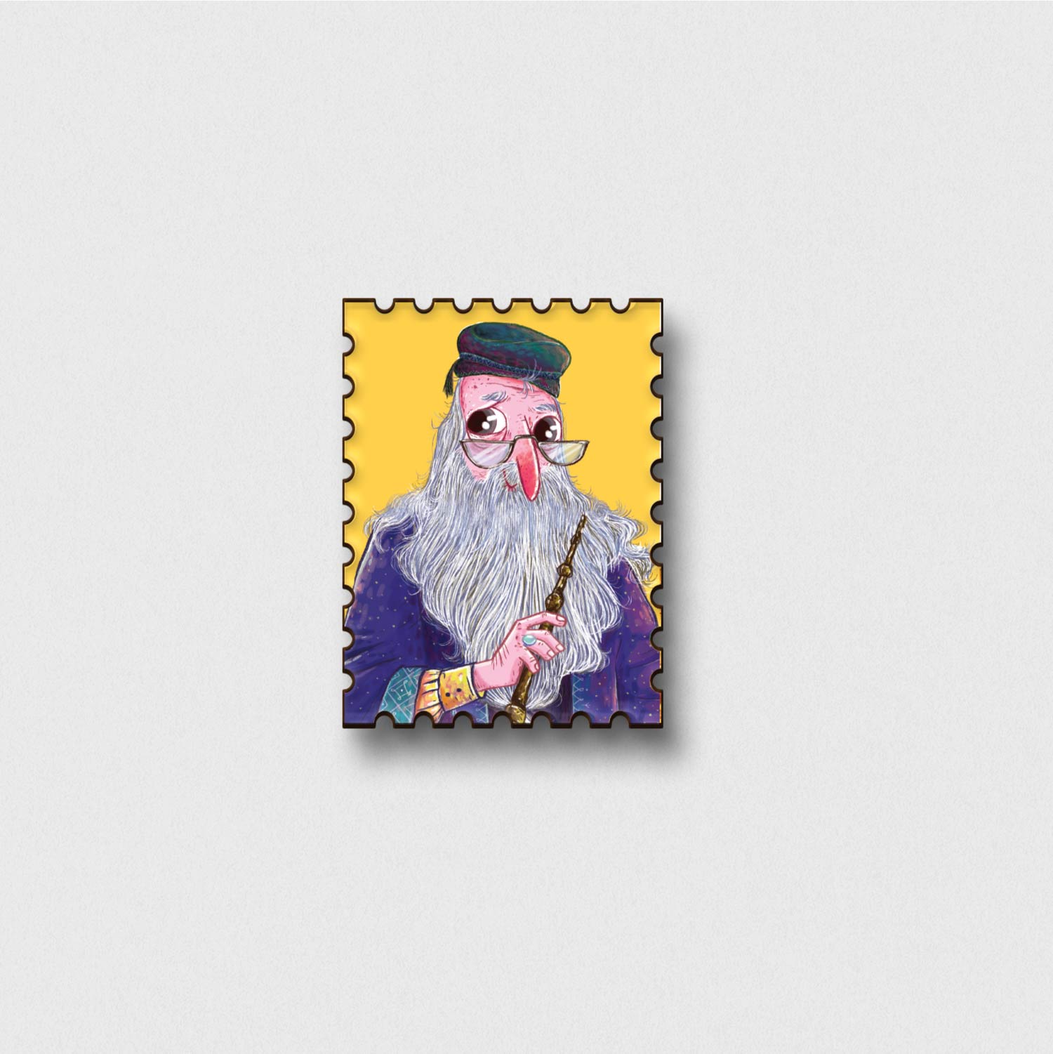 Art Wood Pins