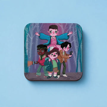 The Stranger Drinks Coaster