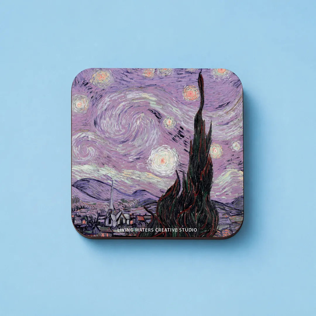 The Starry Night Coaster