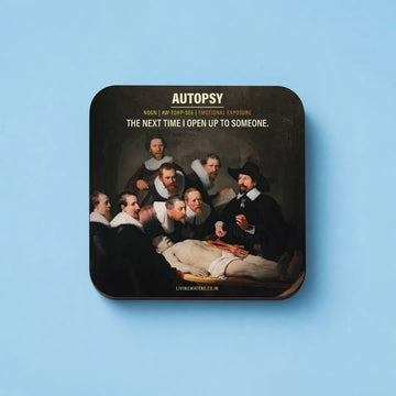 The Autopsy Coaster