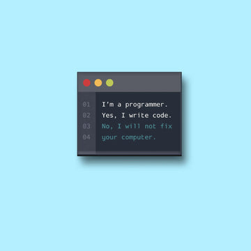 The I'm a Programmer Magnet