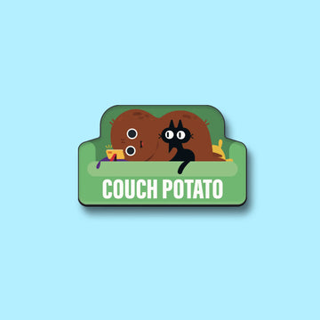 The Couch Potato Magnet