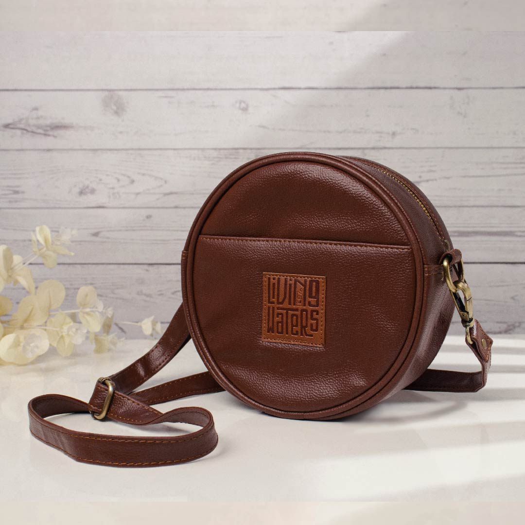 Washed Rbc Rund Bag Round Bags – Living Waters Creative Studio