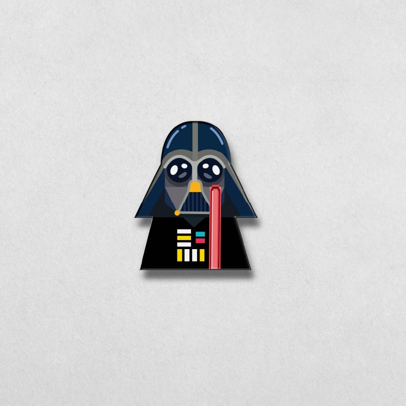 Art Wood Pins