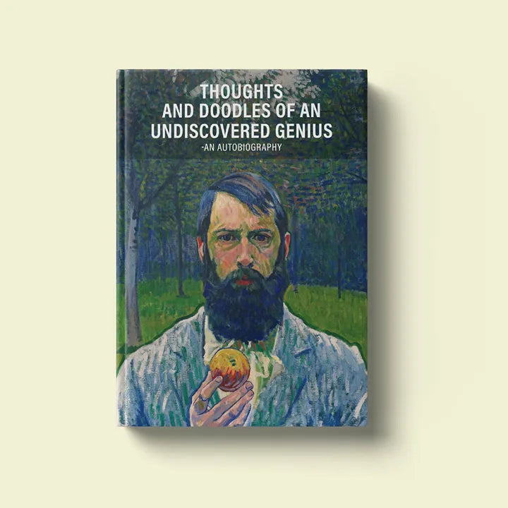 The Diary Of An Undiscovered Genius – unique stationery diary for everyday writing