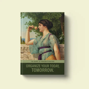 The Diary of Procrastinators – unique stationery hardcover diary for everyday writing