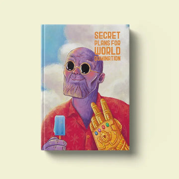 The Secret Plans Hardcover Diary – creative diary design, perfect for gifting
