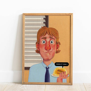 The Big Damn It Tuna Canvas Frame