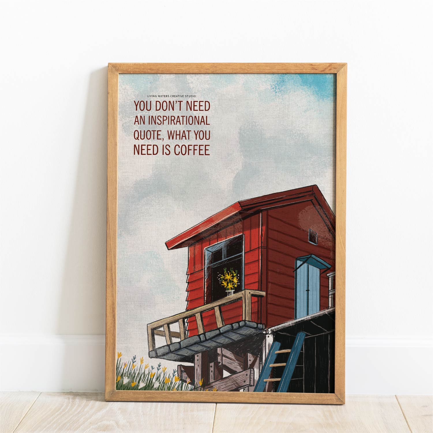 The Big Inspirational Canvas Frame