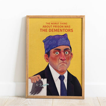 The Big Prison Mike Canvas Frame