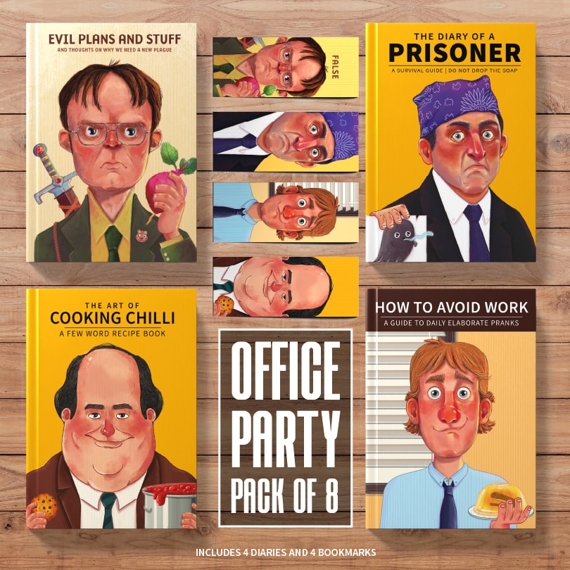 Office Party Pack Of 8