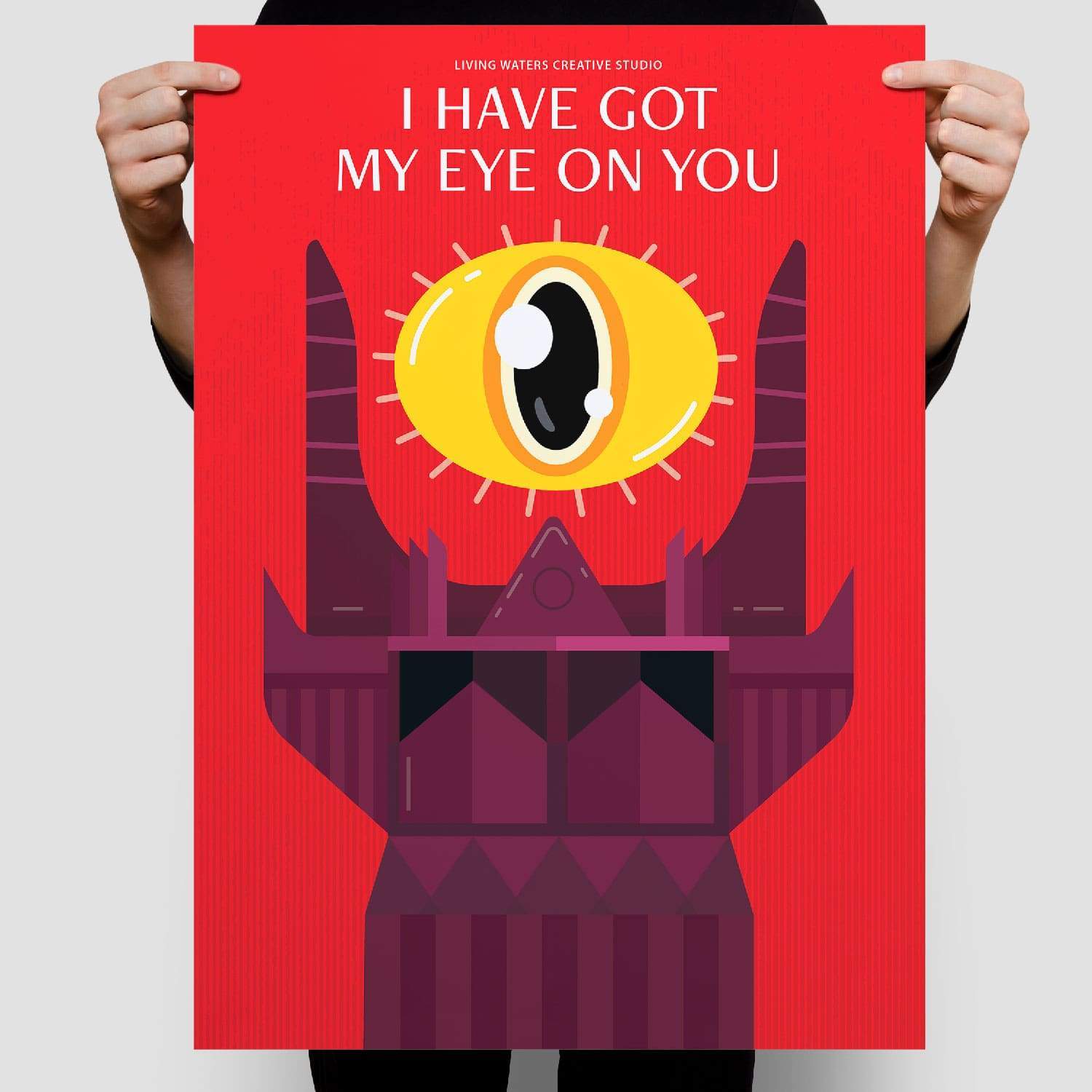 The Big Eye Poster