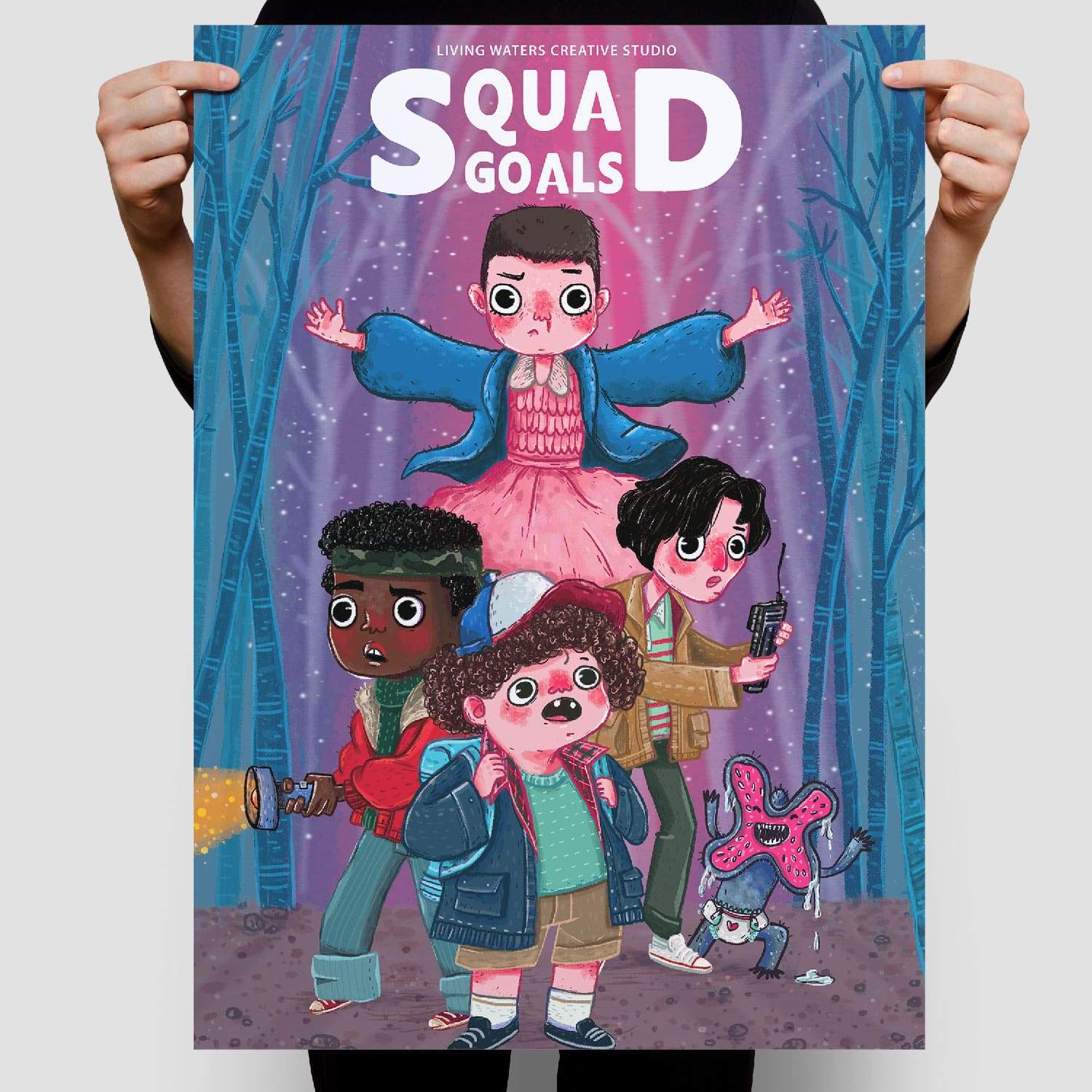 The Big Squad Goals Poster