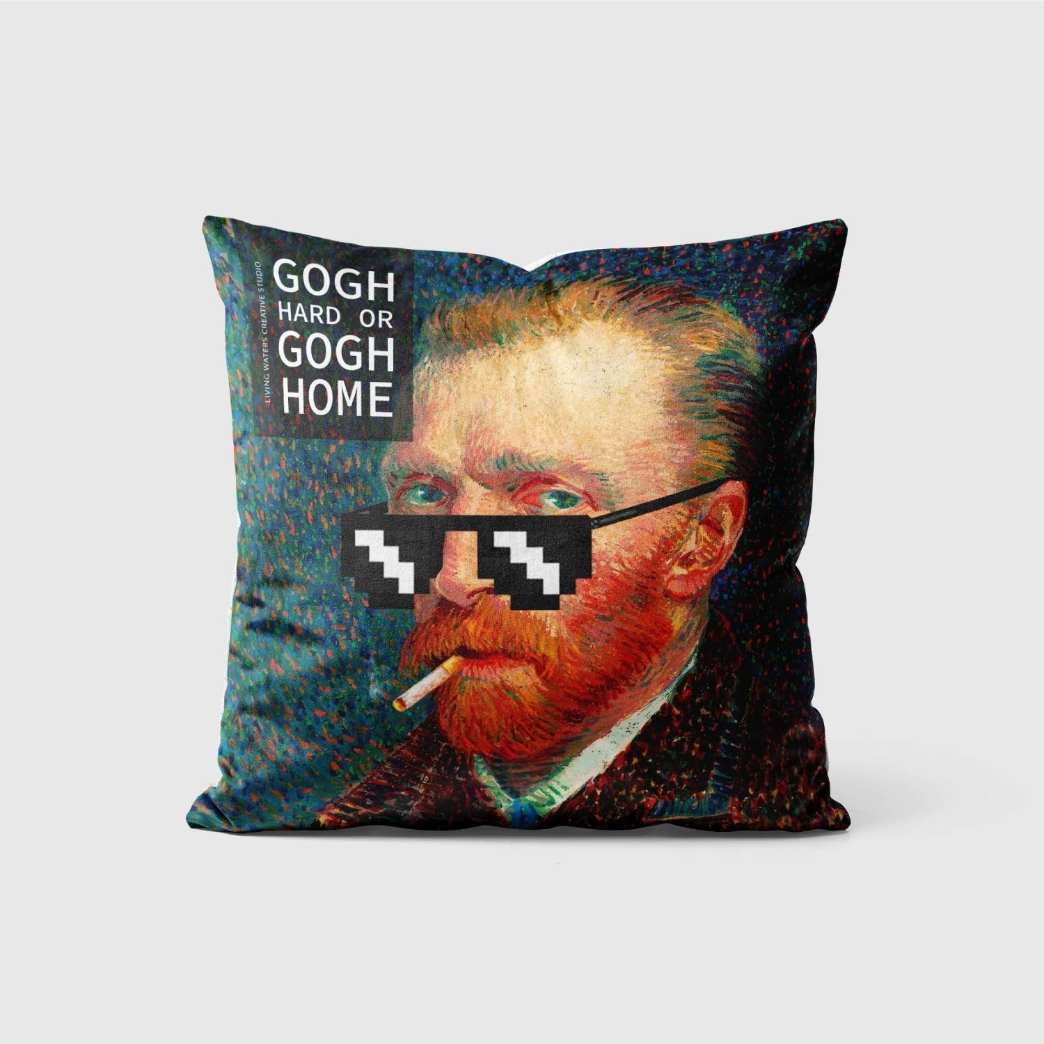 The Gogh Hard Cushion Cover