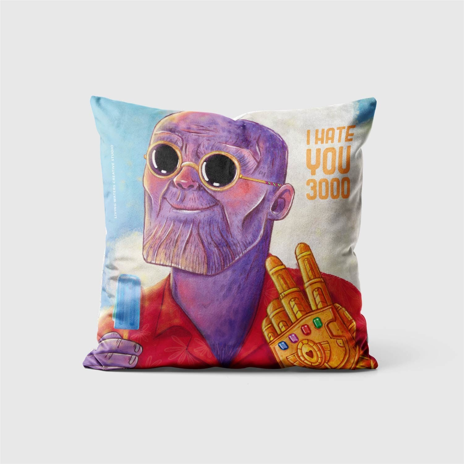 The Purple Cushion Cover