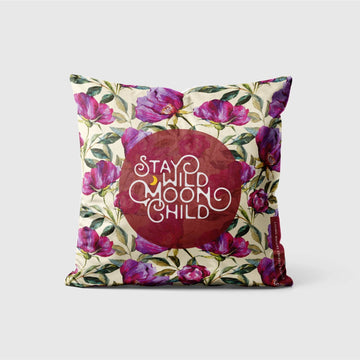 The Stay Wild Light Cushion Cover