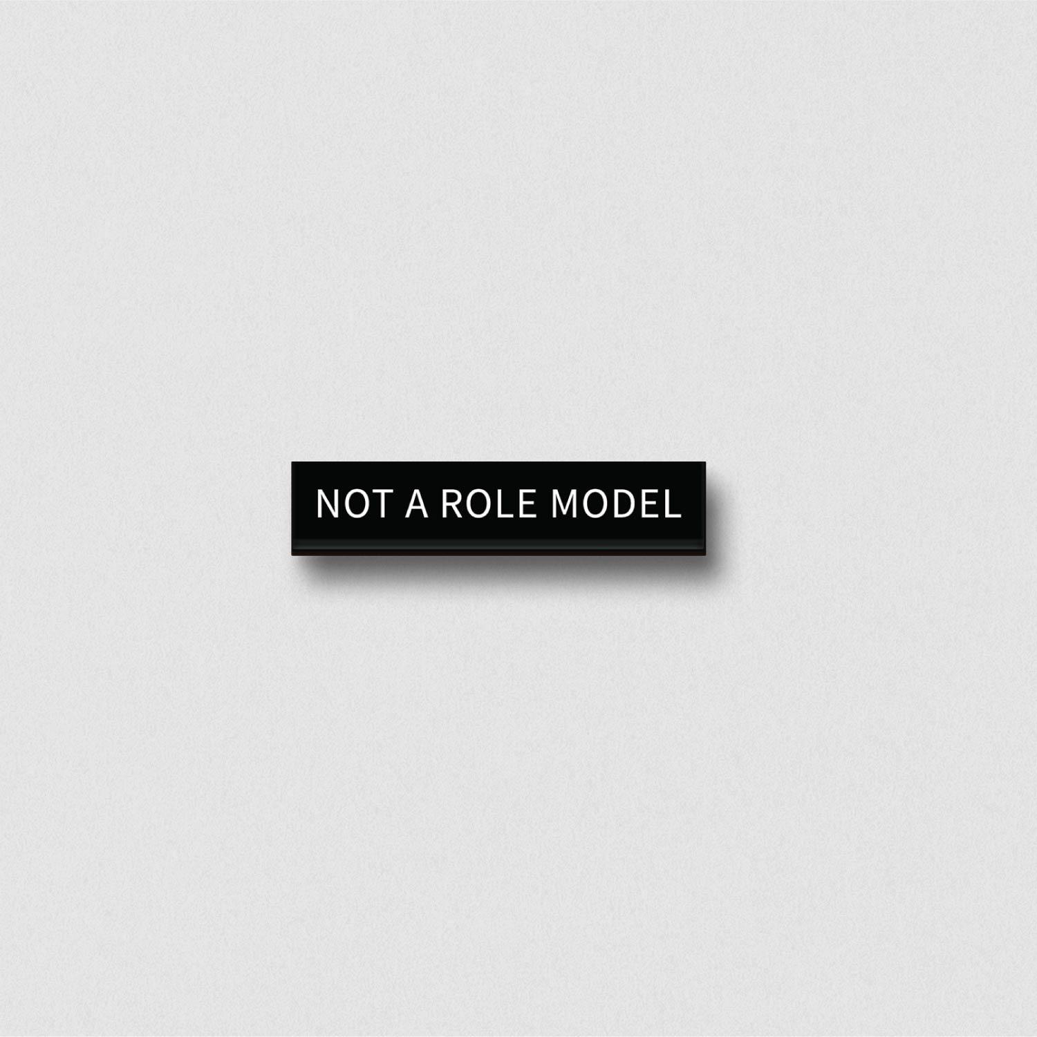 The Not A Role Model Pin