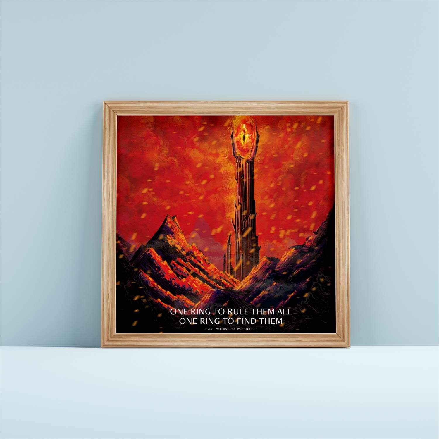 The One Ring Canvas Frame