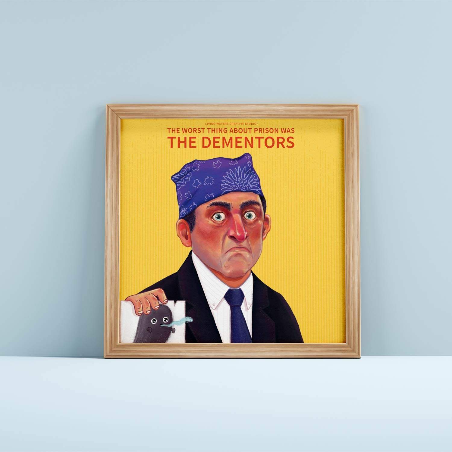 The Prison Mike Canvas Frame